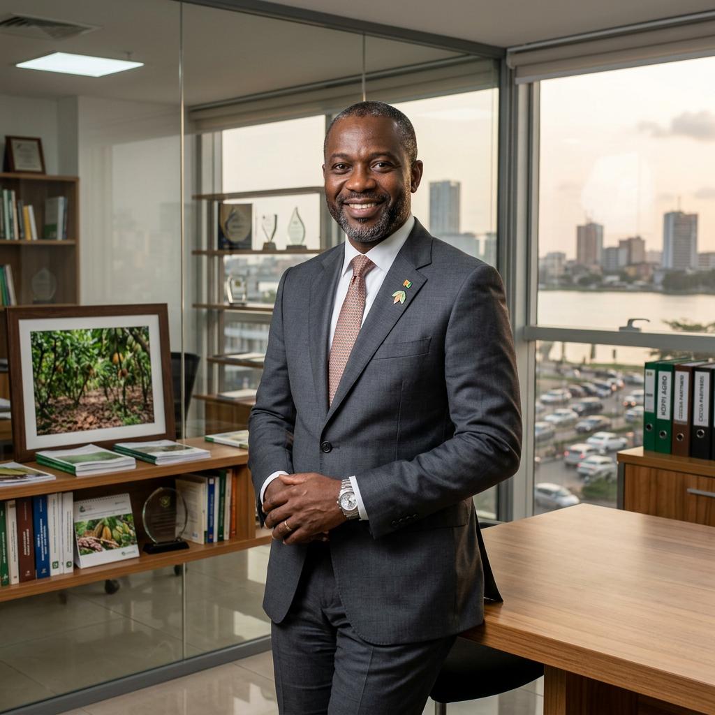 Kouassi A., fondateur chocolaterie Abidjan